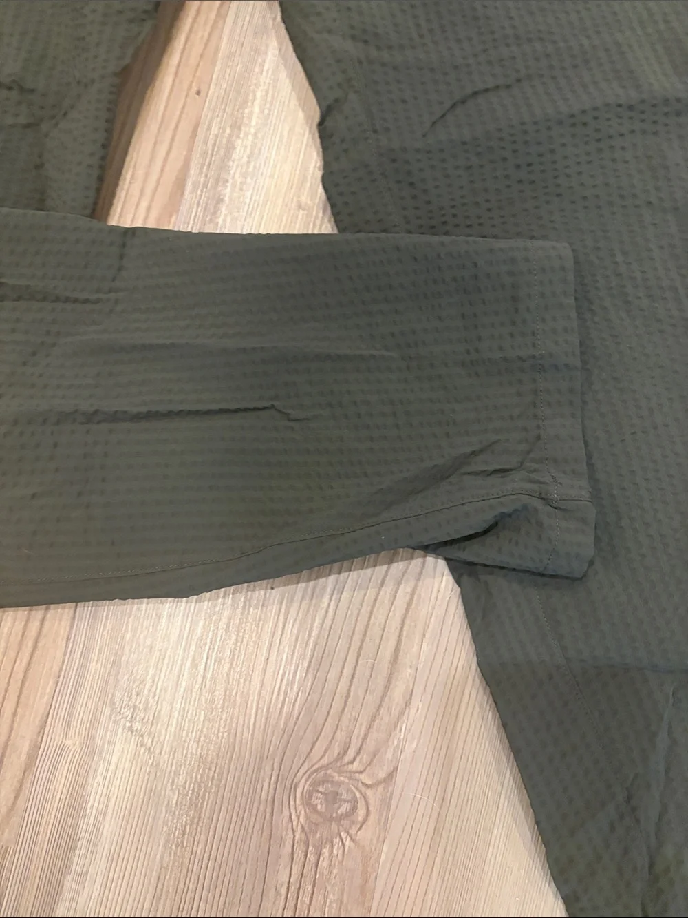 lululemon athletica Olive Green Cropped jogger Cargo Pants